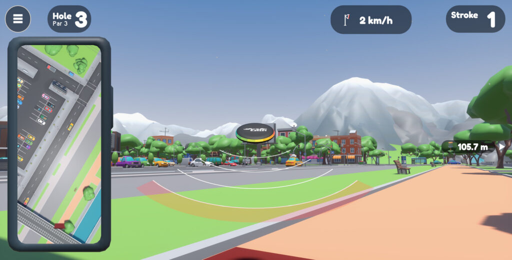 Disc Golf City screenshot