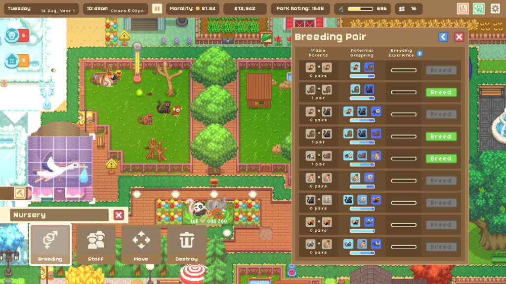 Let’s Build a Zoo screenshot