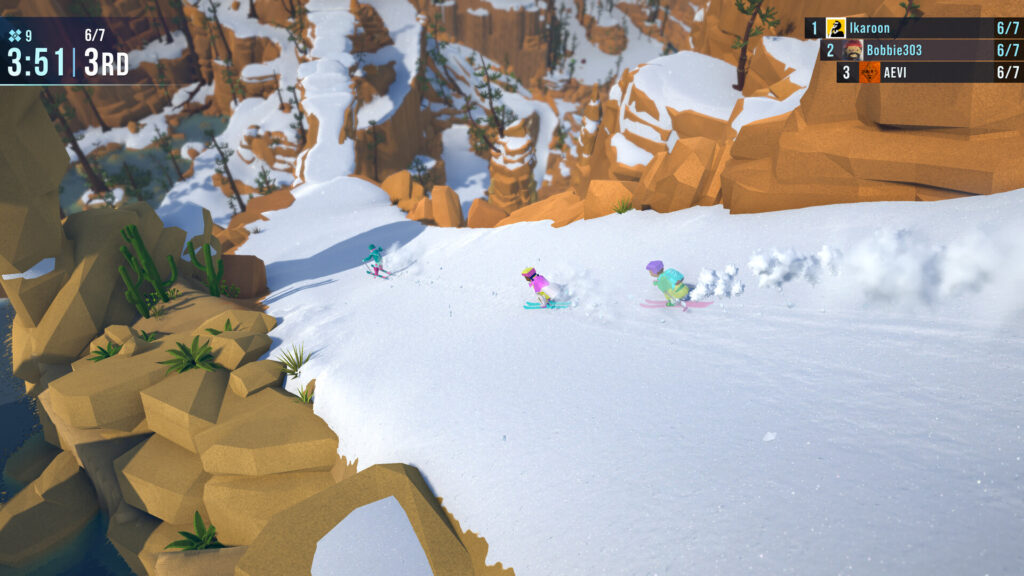 Lonely Mountains: Snow Riders screenshot