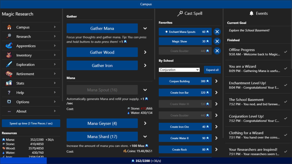 Magic Research screenshot