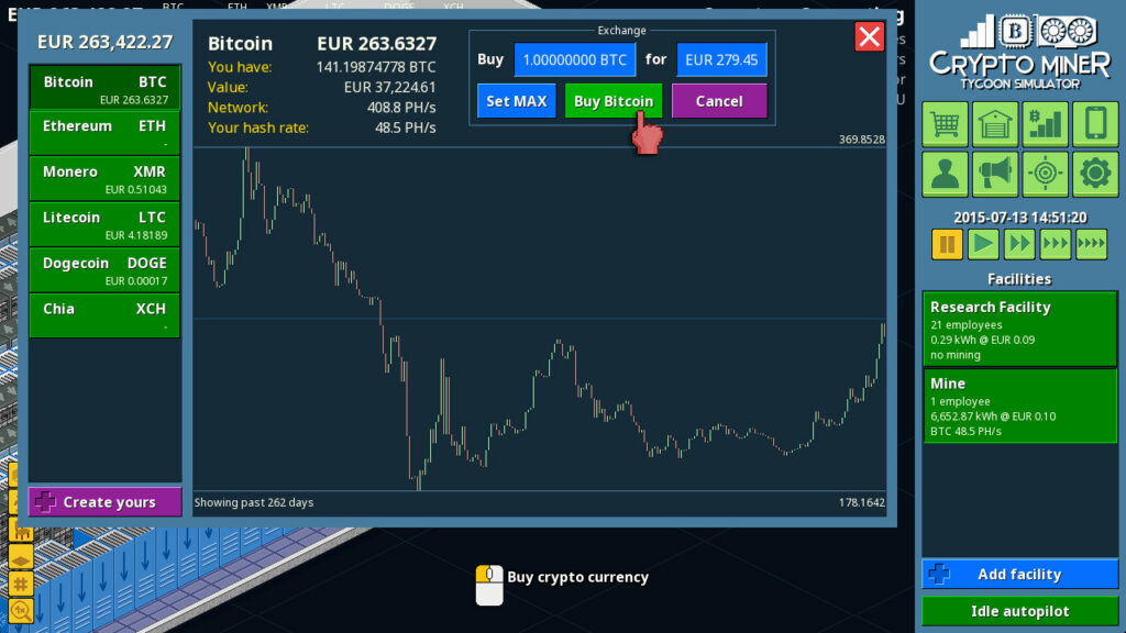 Crypto Miner Tycoon Simulator Starter Edition screenshot