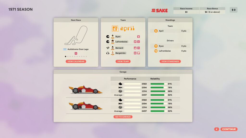 Golden Lap screenshot