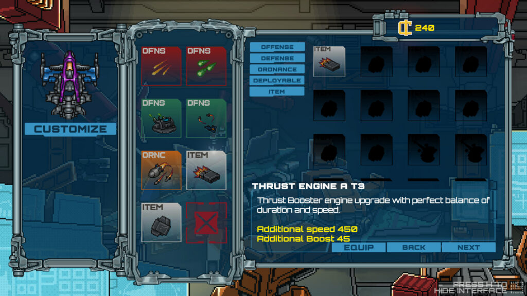 Hyperspace Striker screenshot