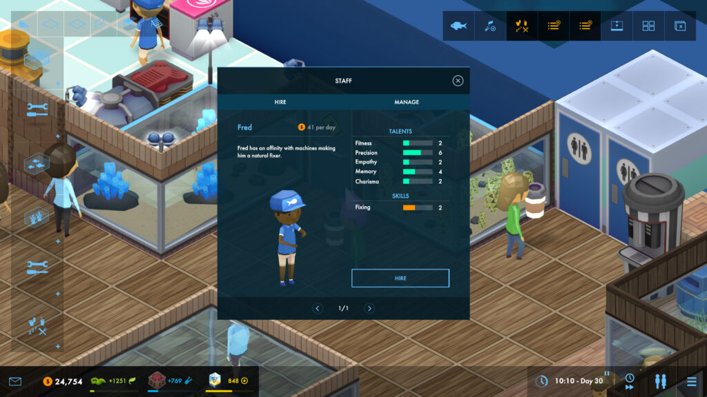 Megaquarium screenshot