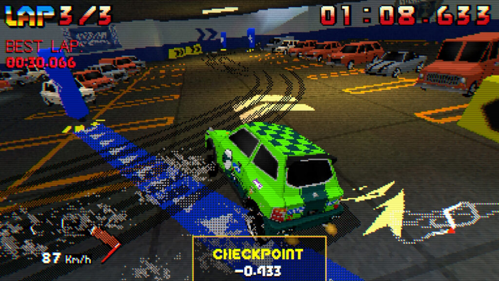 Parking Garage Rally Circuit screenshot