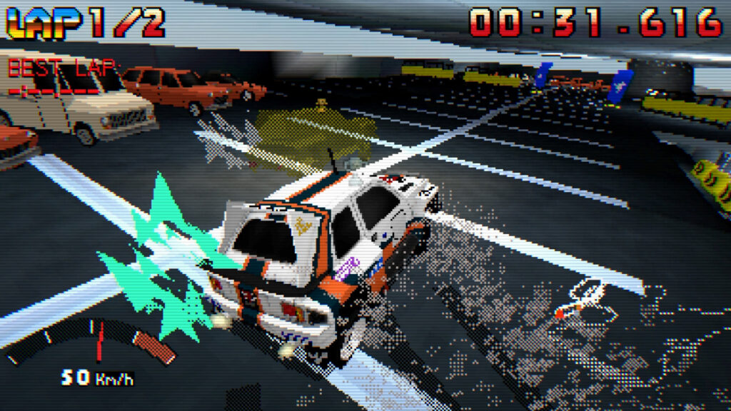 Parking Garage Rally Circuit screenshot