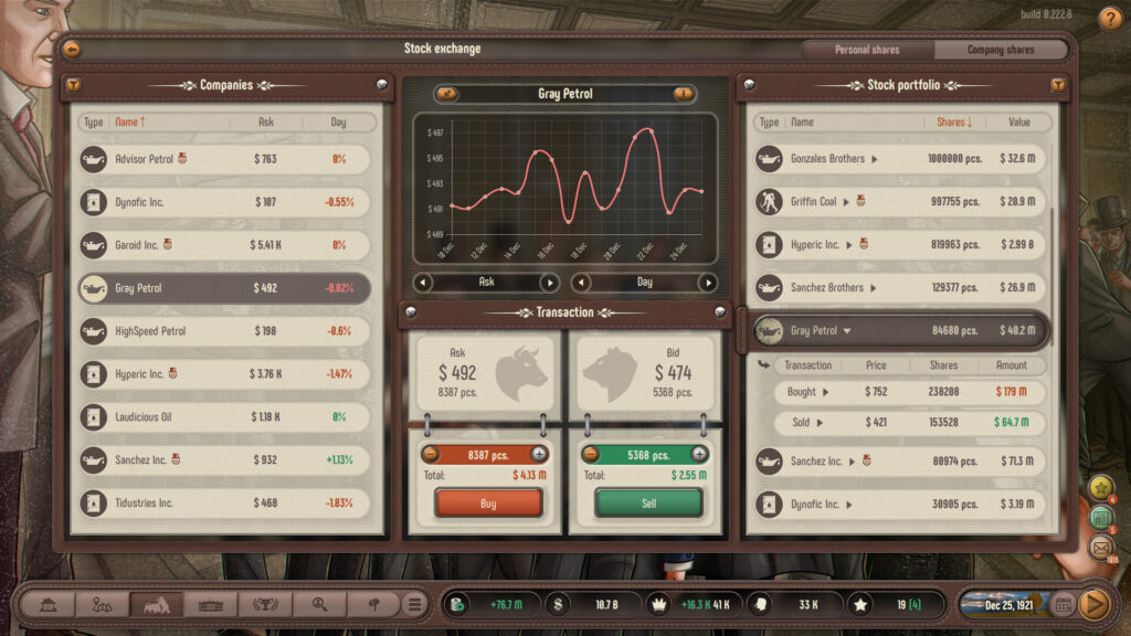 Plutocracy screenshot