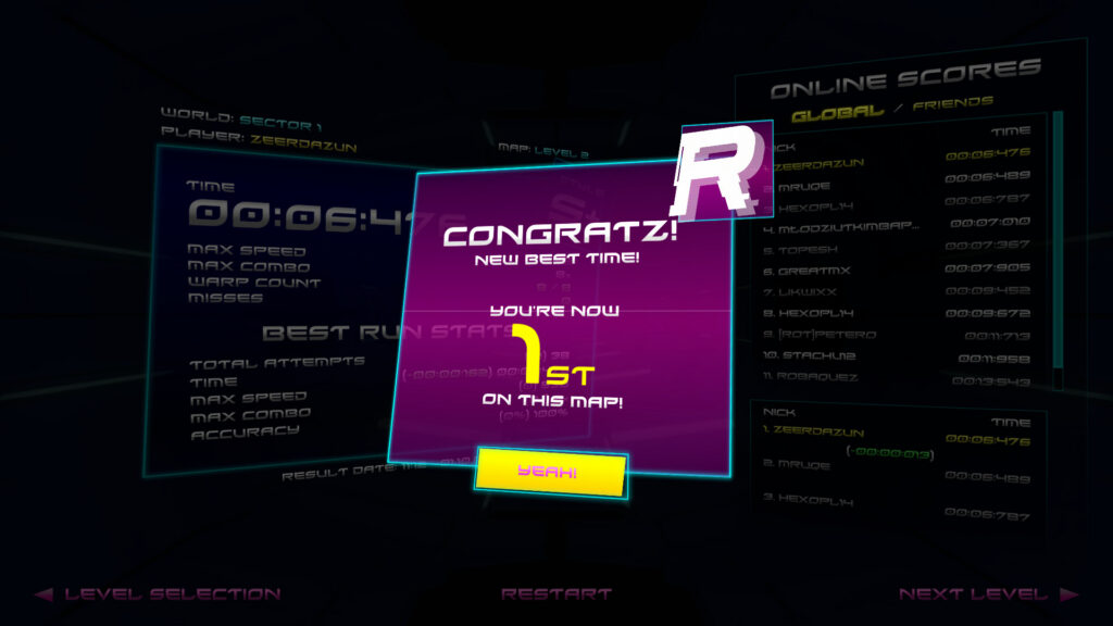 RAYZE screenshot