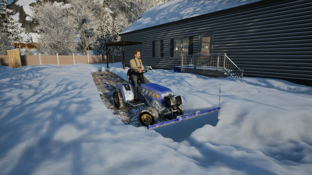 Snow Plowing Simulator screenshot