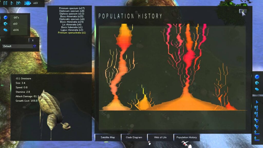 Species: Artificial Life, Real Evolution screenshot