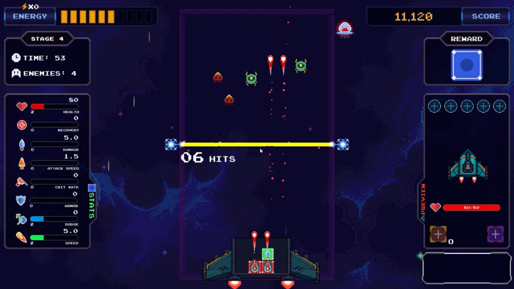Tenvader screenshot
