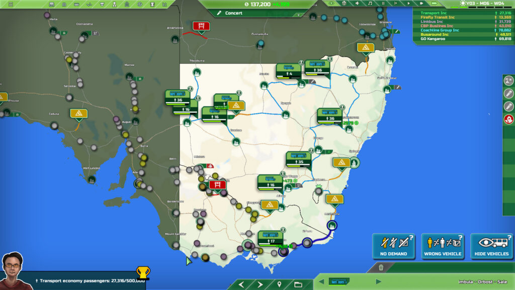 Transport INC screenshot