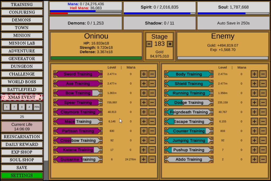 Wizard And Minion Idle screenshot
