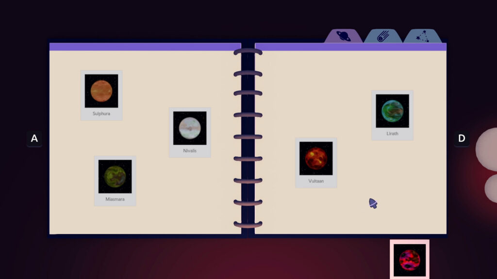 Astronook screenshot