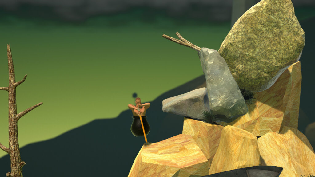 Getting Over It with Bennett Foddy screenshot