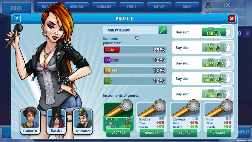 Music Band Manager screenshot