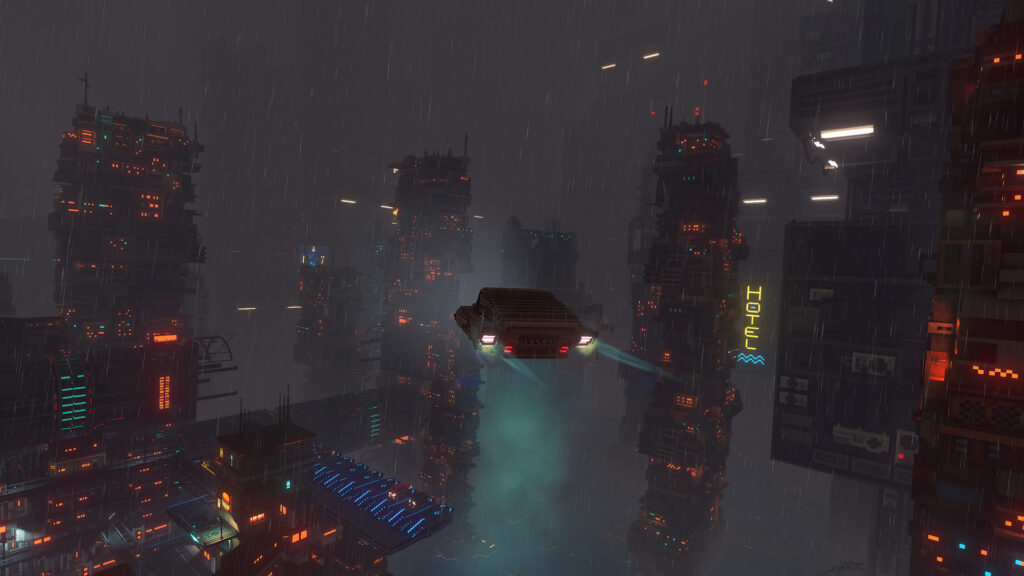 Cloudpunk screenshot