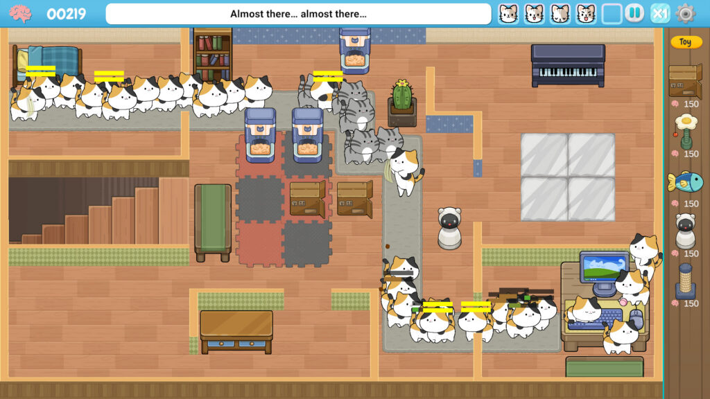 Defend Against Cats screenshot