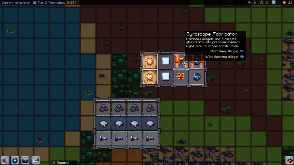 Widget Inc. screenshot